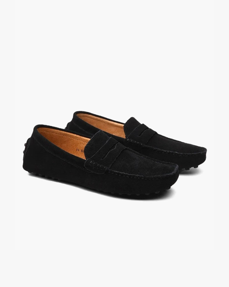 Wildleder Fahrer Slipper