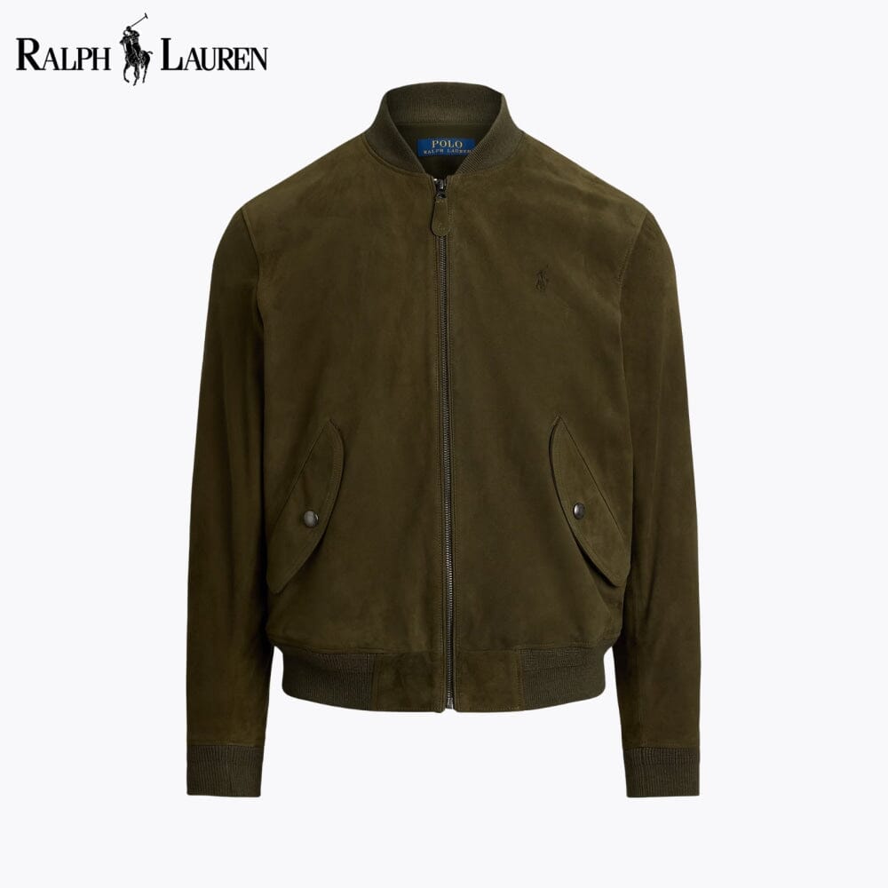 RL Suede Bomber Jacket